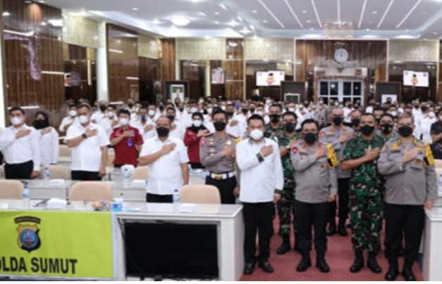 Kapoldasu Buka Kegiatan Coaching Clinic Serta Launching Aplikasi Silabfor Presisi,