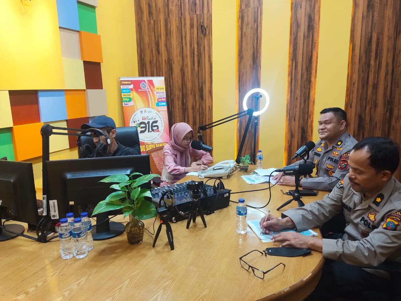 Kasubbid Penmas Polda Sumatera Utara Gelar Dialog Lintas Medan Pagi di RRI Medan