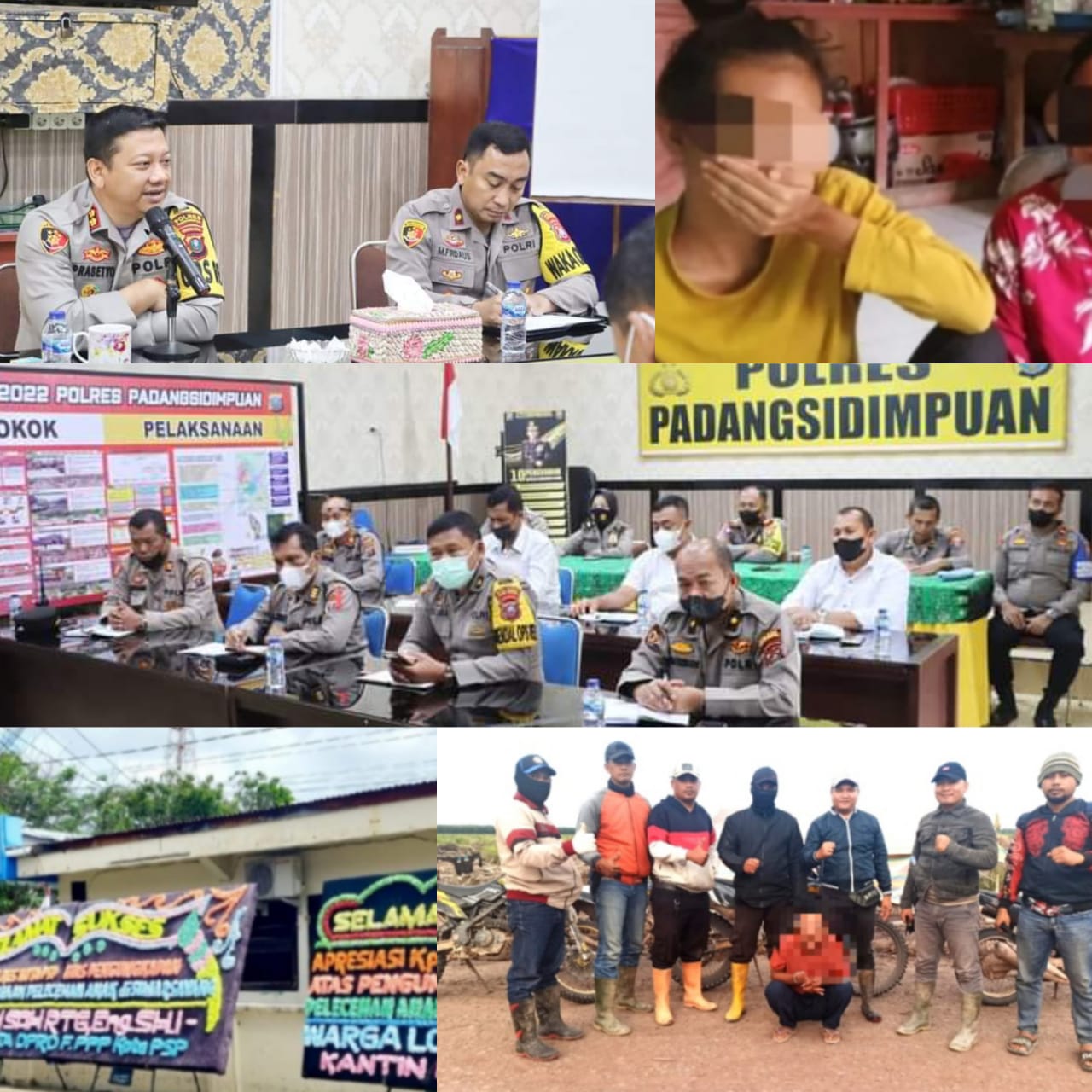Orang Tua Korban: Terima Kasih Bapak Kapolres Padangsidimpuan Beserta Jajaran Polres Padangsidimpuan