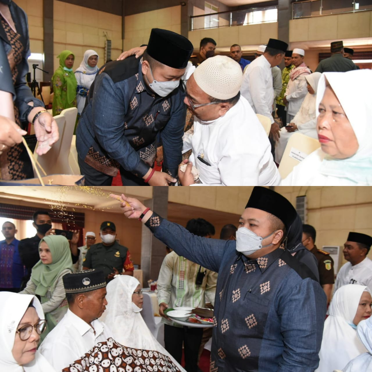 Tepung Tawari 83 Calhaj, Bupati Tapsel : Semoga Menjadi Haji Mabrur dan Mabruroh