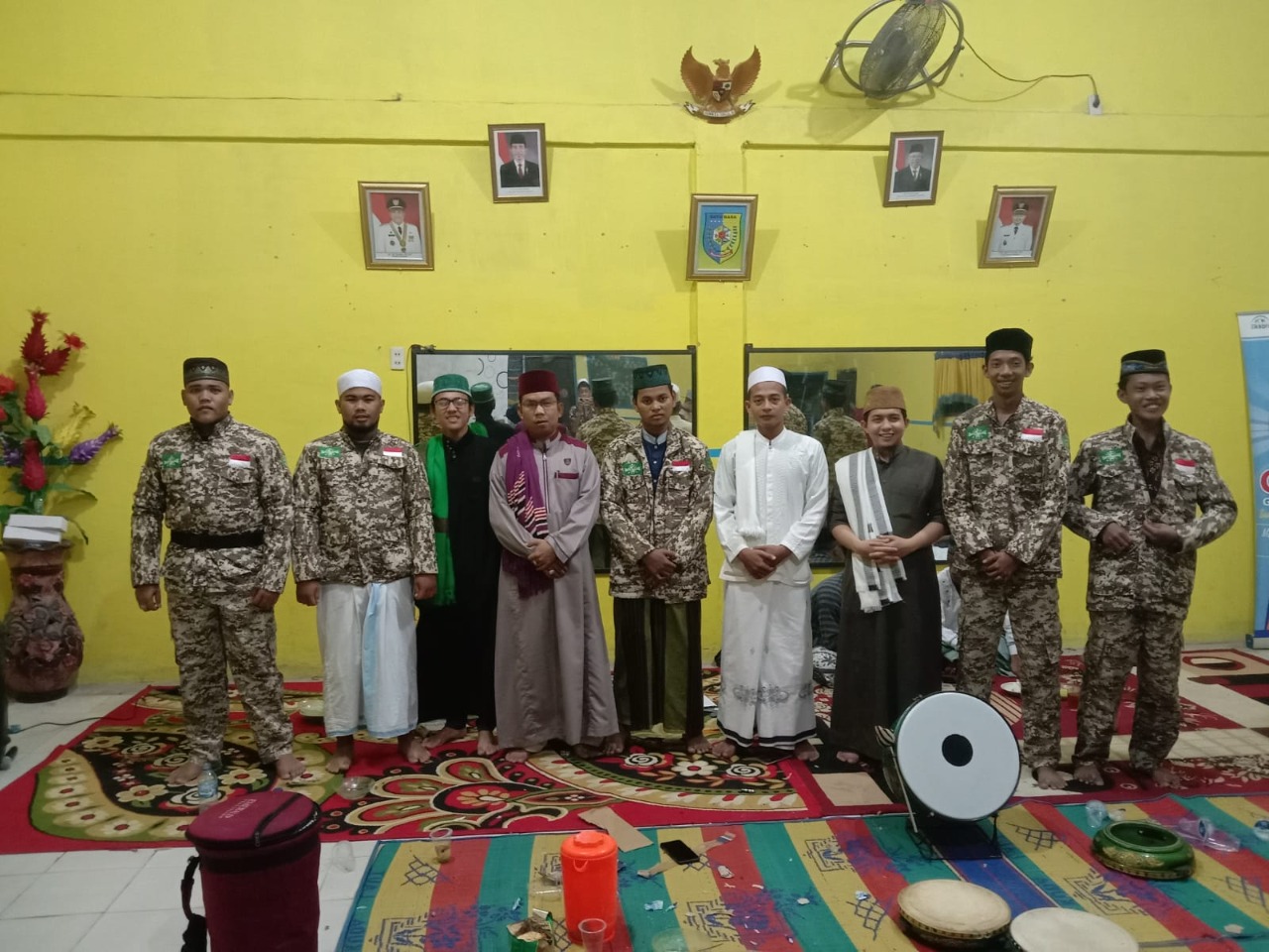 Ratusan Kader IPNU-IPPNU Batubara Bersama Majlis Sholawatan Adakan Pengajian Rutin di Kecamatan Tanjung Tiram