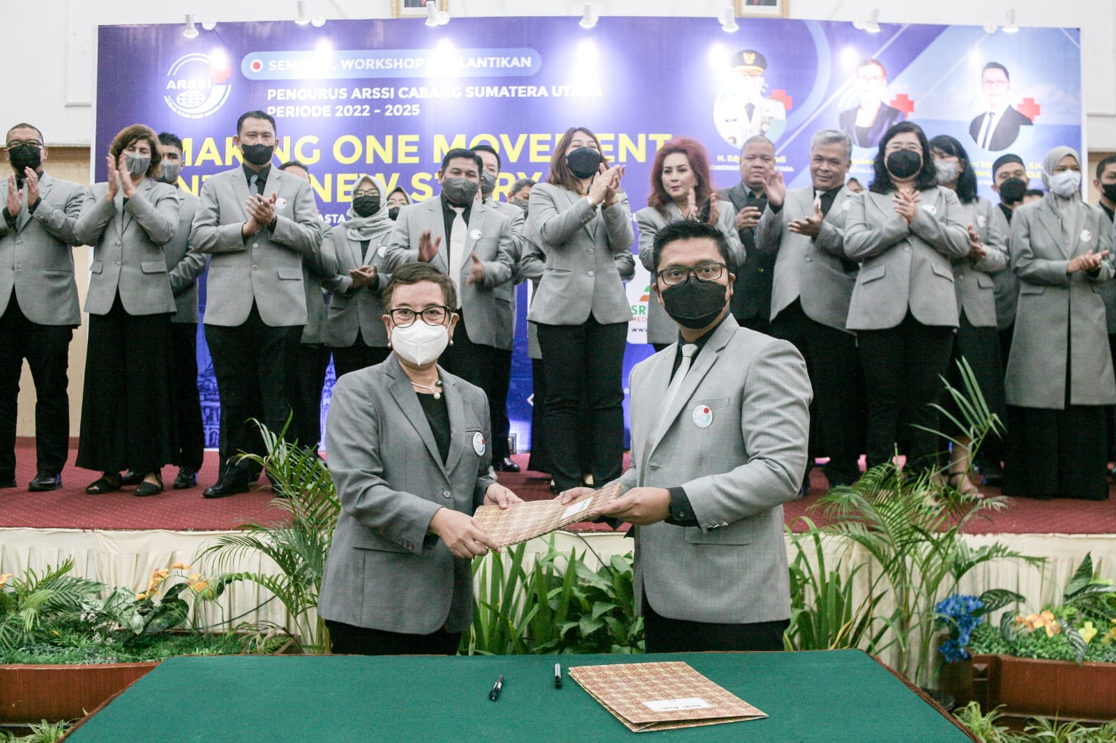 ARSSI Sumut Priode 2022/2025 Dikukuhkan, Ketum DR Dr Beni : ARSSI Mampu Berikan Layanan Bermutu