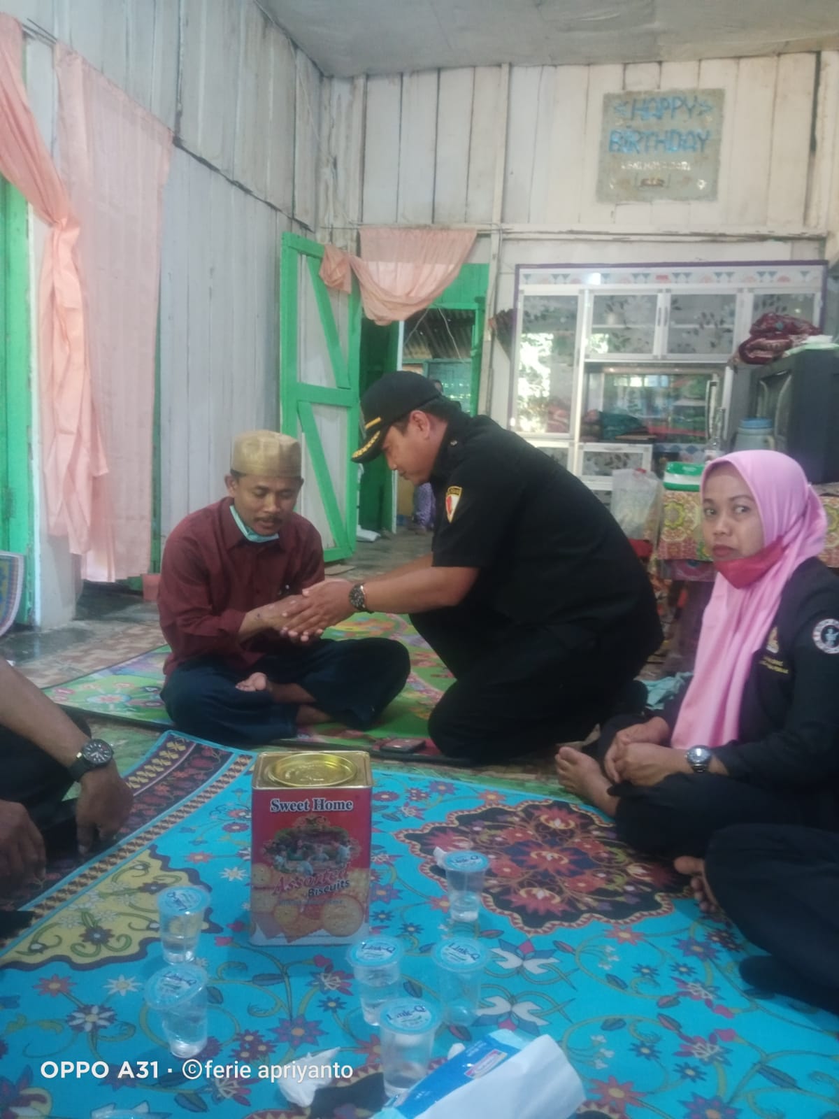 PENDAWA HAMPARAN PERAK BERIKAN BANTUAN TALI ASIH KEPADA KEPADA    KORBAN KEBAKARAN