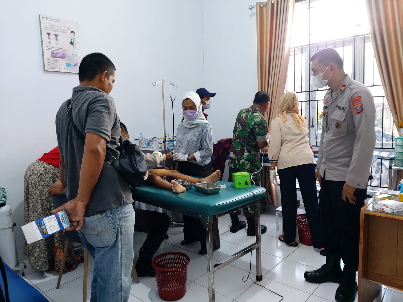 Bhakti Kesehatan Polresta Deli Serdang masih Laksanakan Khitanan Massal
