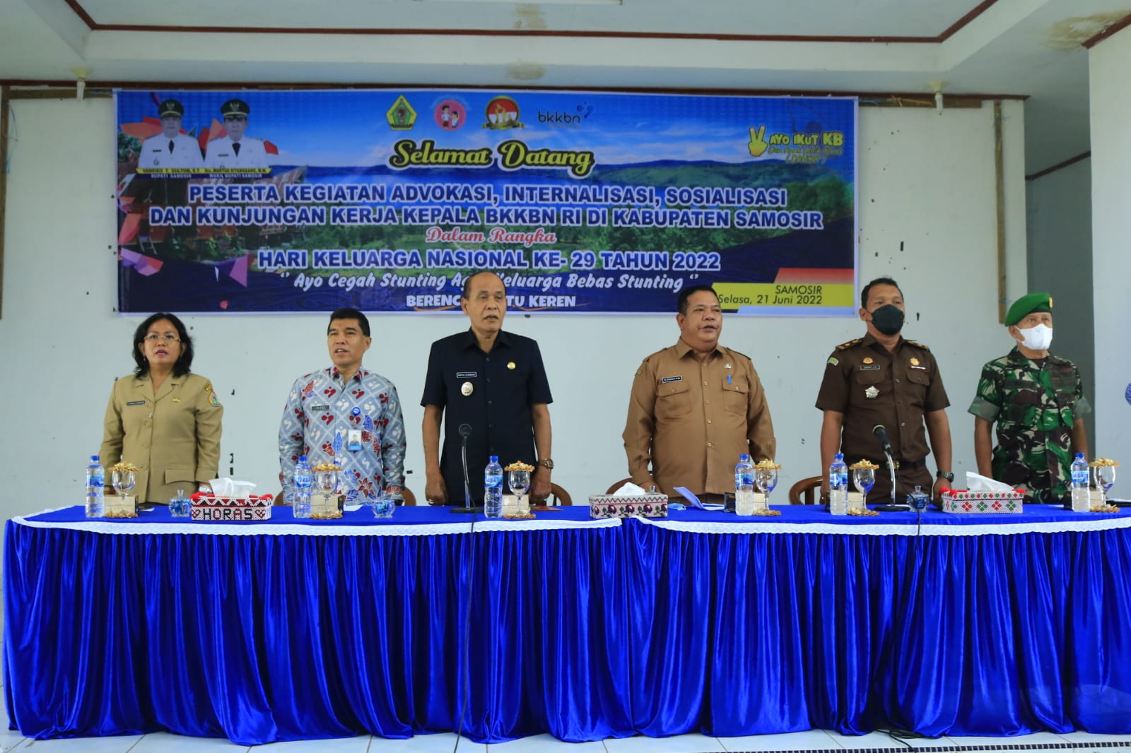Wakil Bupati Samosir Buka Kegiatan Advokasi Percepatan Penurunan Stunting
