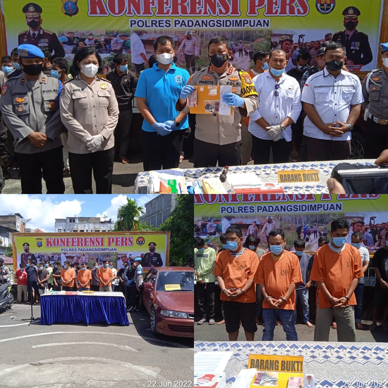 Dalam 3 Hari, Timsus Polres Sidempuan Tangkap Belasan Pelaku Narkoba