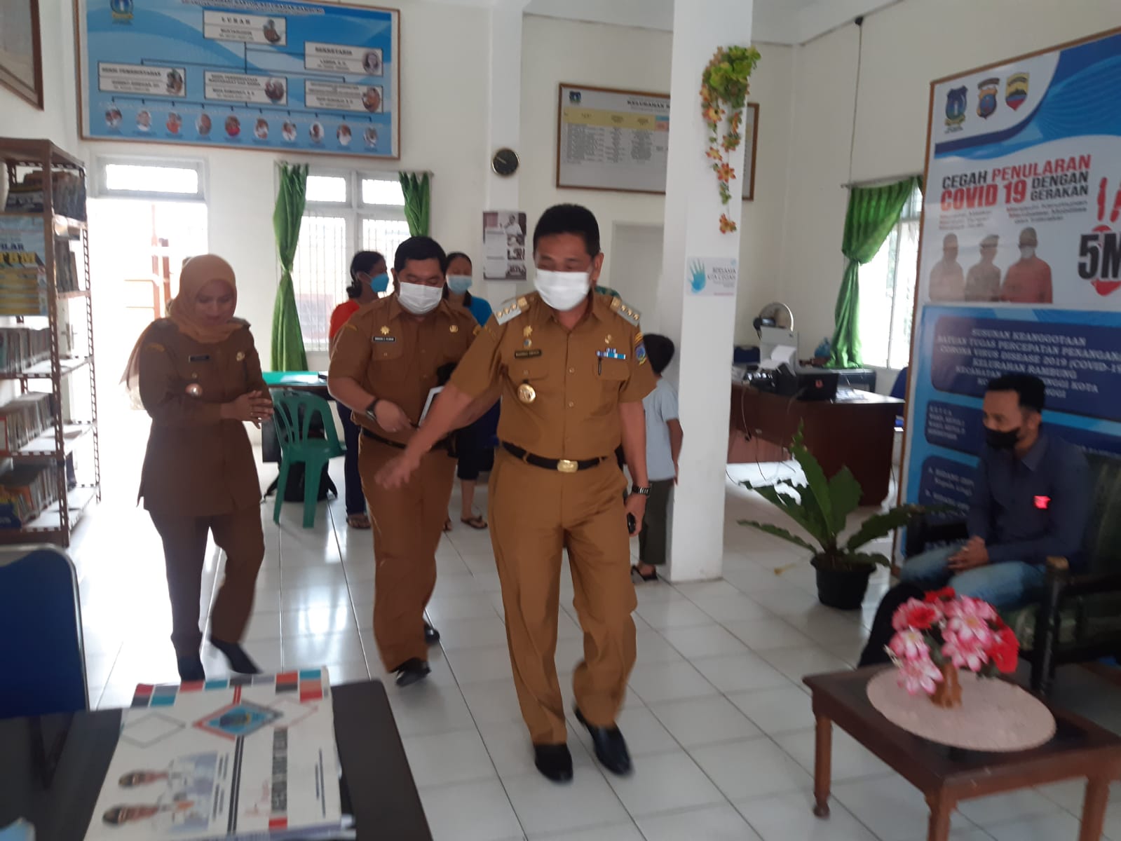 Pj.Wali Kota T.Tinggi Minta Perangkat Kelurahan Tingkatkan Disiplin Kerja