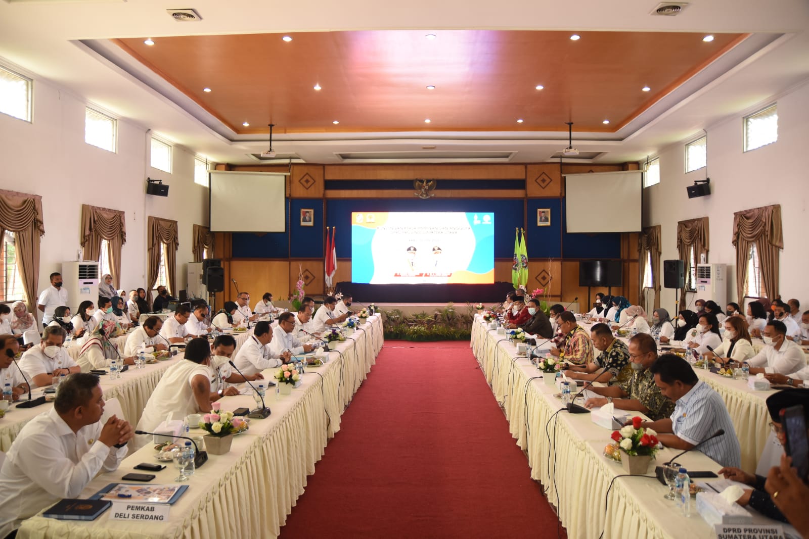 Bupati Deli Serdang Terima Kunjungan Kerja DPRD Provinsi Sumatera Utara
