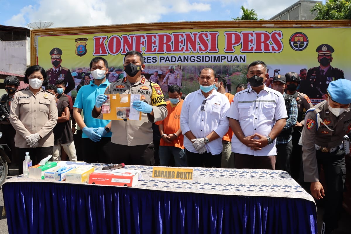 Bukti Kapolres AKBP Dwi Prasetyo Wibowo Tidak Memberi Ruang dan Tempat Kepada Bandar dan Pemakai Sabu