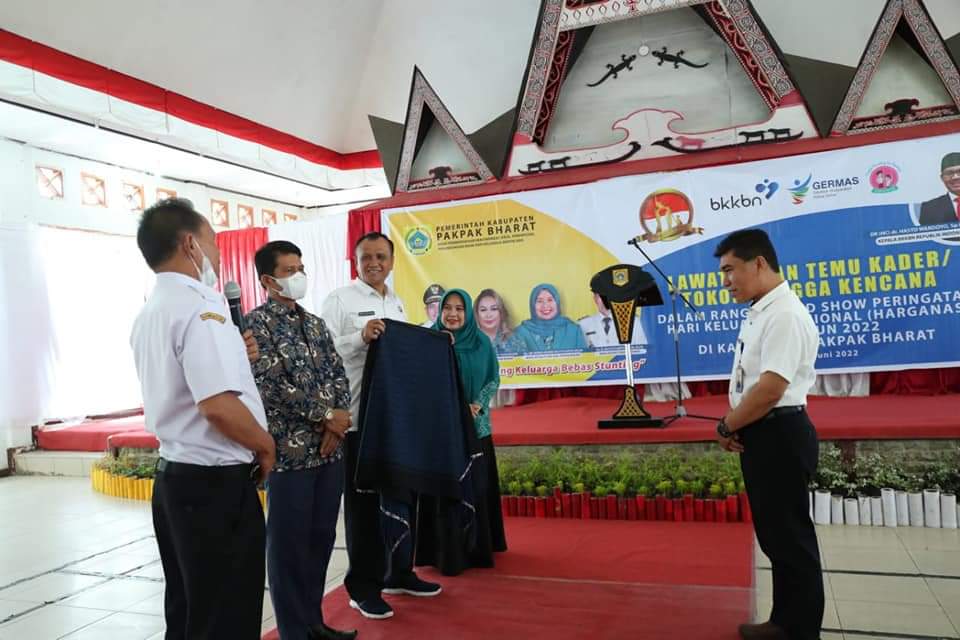 BKKBN RI Kunjungi Kabupaten Pakpak Bharat Dalam Rangka Peringatan HARGANAS Ke 29 Tahun 2022