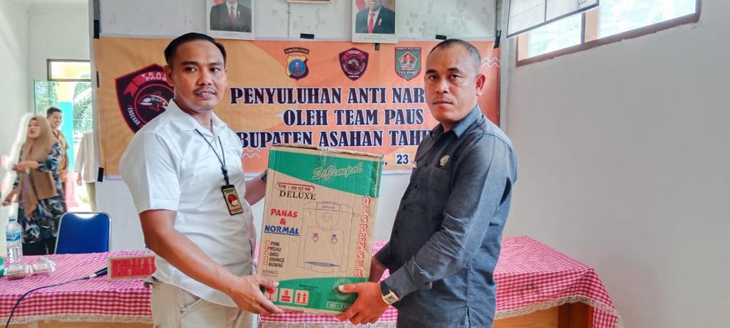 Satgas Preemtif Tim Paus Asahan Gelar Sosialisasi P4GN dan Dampak Negatif dari Penggunaan Narkoba