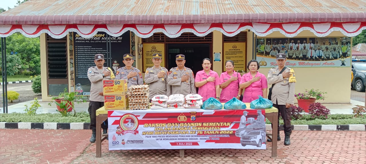 Kapolsek BP Mandoge Polres Asahan Bersama Personel Anjangsana Silahturahmi ke Warakawuri Polri