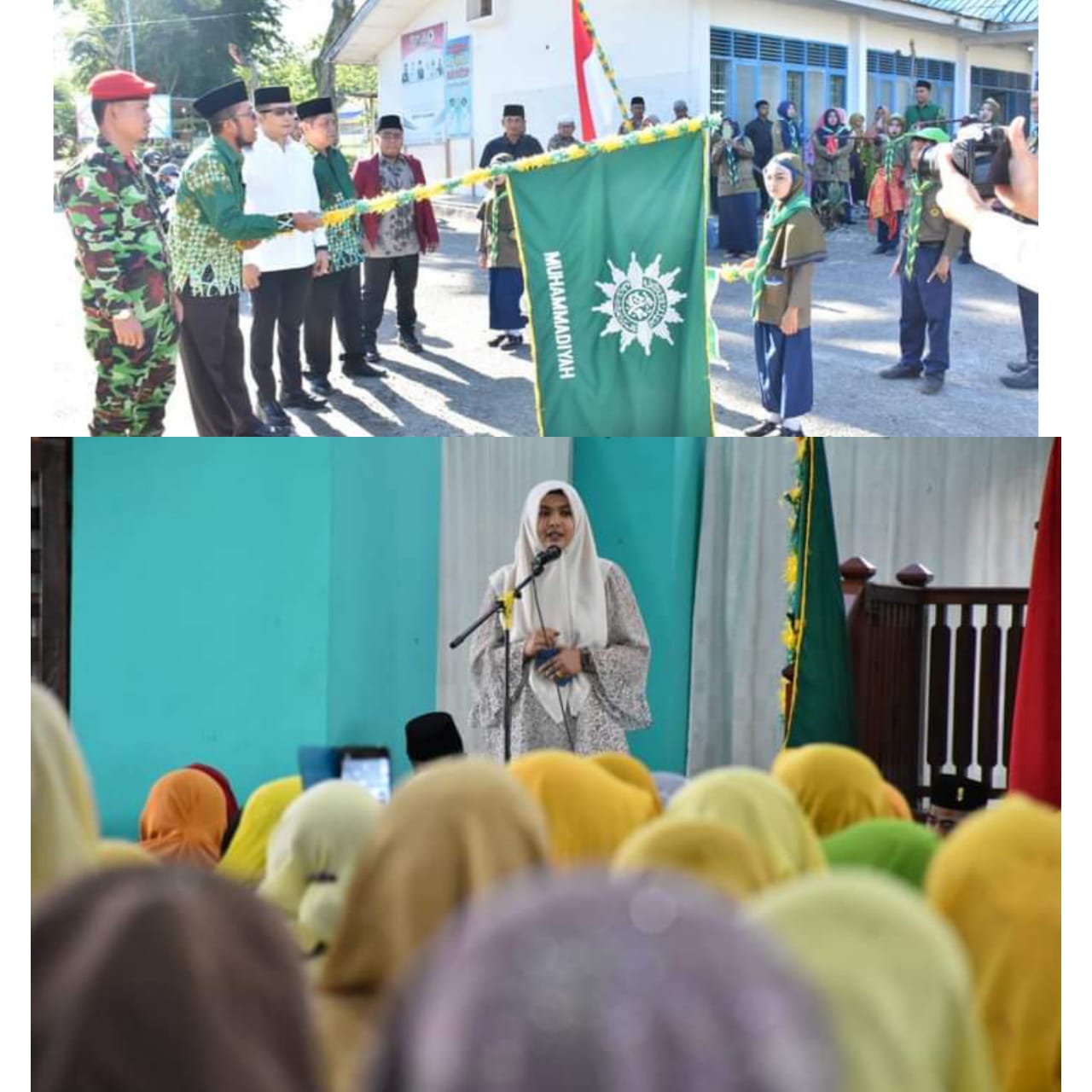 Wakil Bupati Bersama Ketua DPRD Madina hadiri Pengajian Akbar Gebyar Pramuktamar ke-48 Pimpinan Daerah Muhammadiyah Madina.