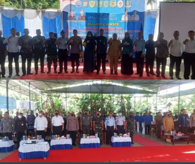 Kalapas Kelas IIB Padangsidimpuan Kanwil Kemenkumham Sumut Ikuti Kegiatan HANI Tahun 2022 BNNK Tapanuli Selatan