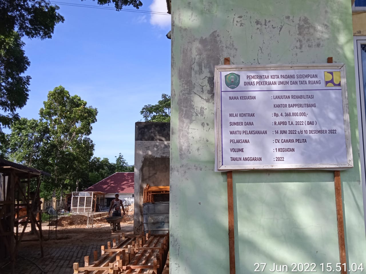 Proyek Bapperlitbang PSP Rp 4 Miliar Lebih Disoal, Kakan Baperlitban Block HP Wartawan Saat Konfirmasi