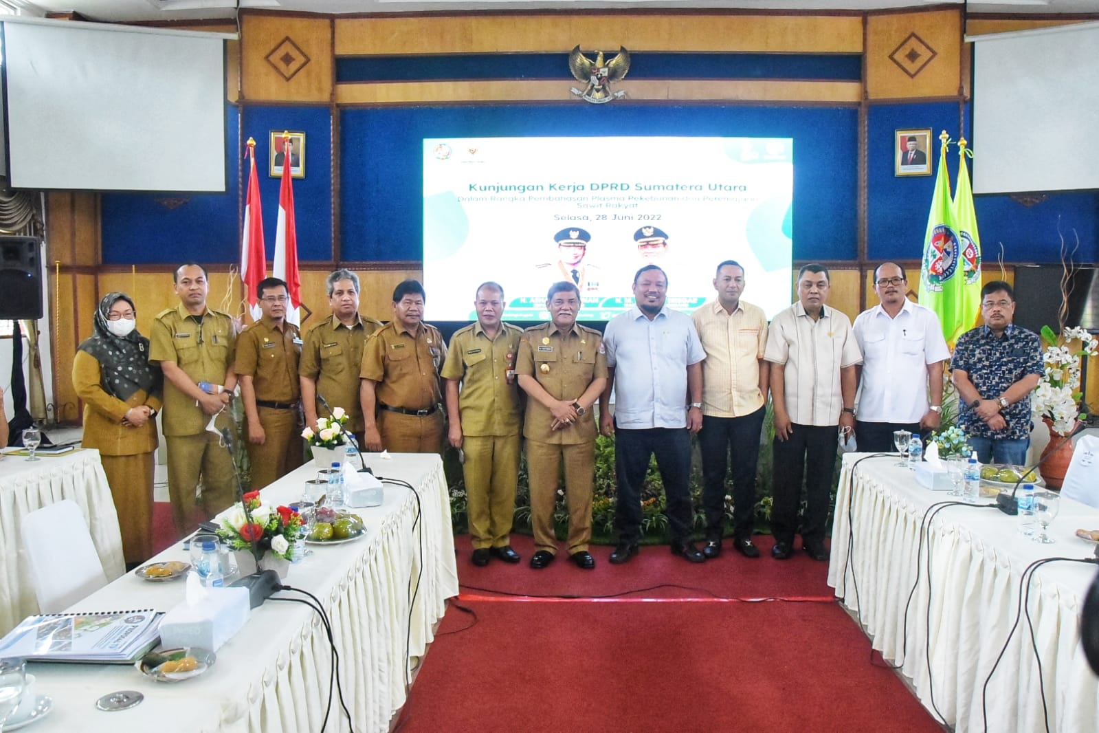 Wabup Deli Serdang Terima Kunjungan Tim Pansus DPRD Sumut