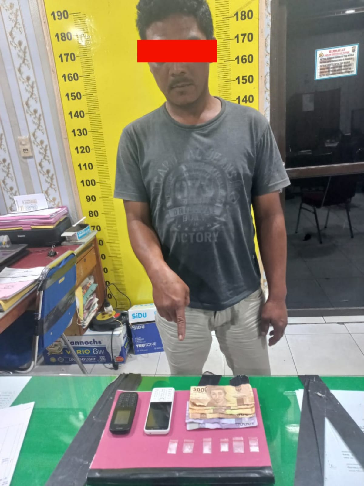 Pengedar Sabu di Jalan Elang Gg.Damai Kec.Kisaran Timur Diamankan Satres Narkoba Polres Asahan