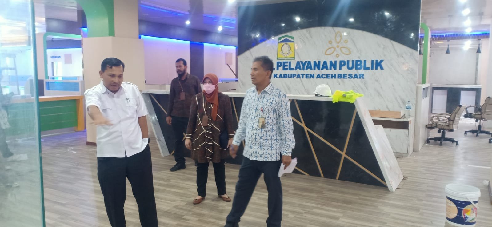 Ombudsman Soroti Gedung Mall Pelayanan Publik Aceh Besar di Lambaro