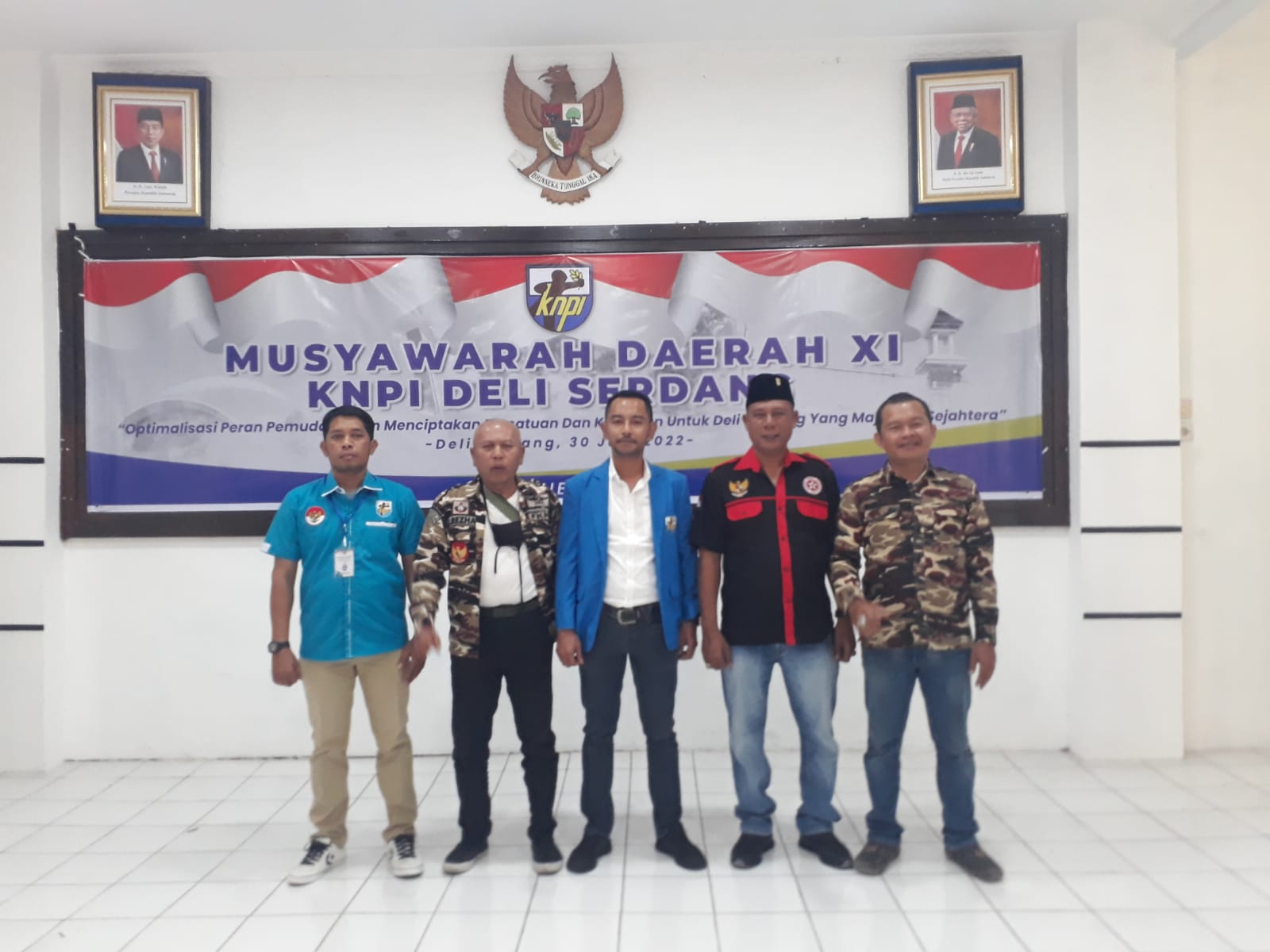Wendi Yolanda Terpilih Menjadi Ketua KNPI Deli Serdang Periode 2022-2025