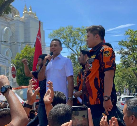 Demo, Sapma Pemuda Pancasila Sumut Segel Hollywings, Ini Kata Firman Shah