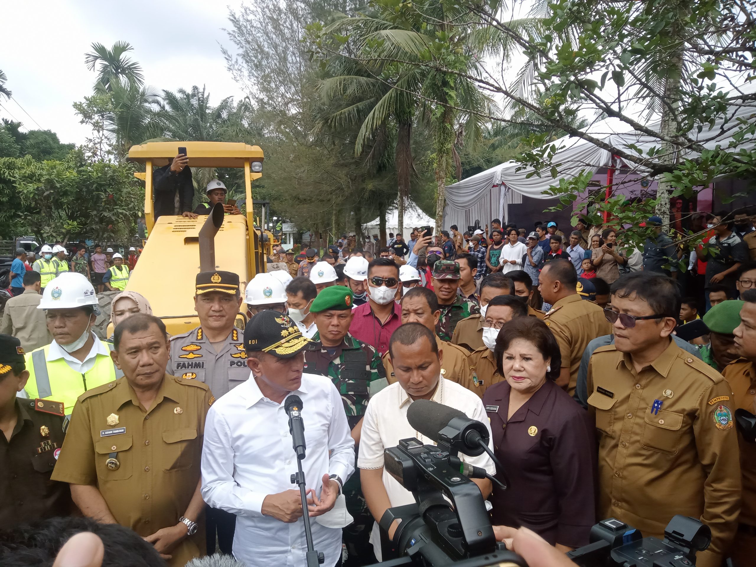 Groundbreaking  Proyek Strategis Rp 2,7 T, Gubsu : 
