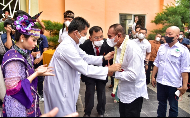 Gubernur Edy Rahmayadi Resmikan Gedung Sekolah Santo Thomas 1 Medan