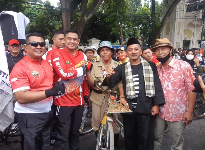 Pendawa Kota Medan Ikut Ramaikan Car Free Day 2022 Pemko Medan