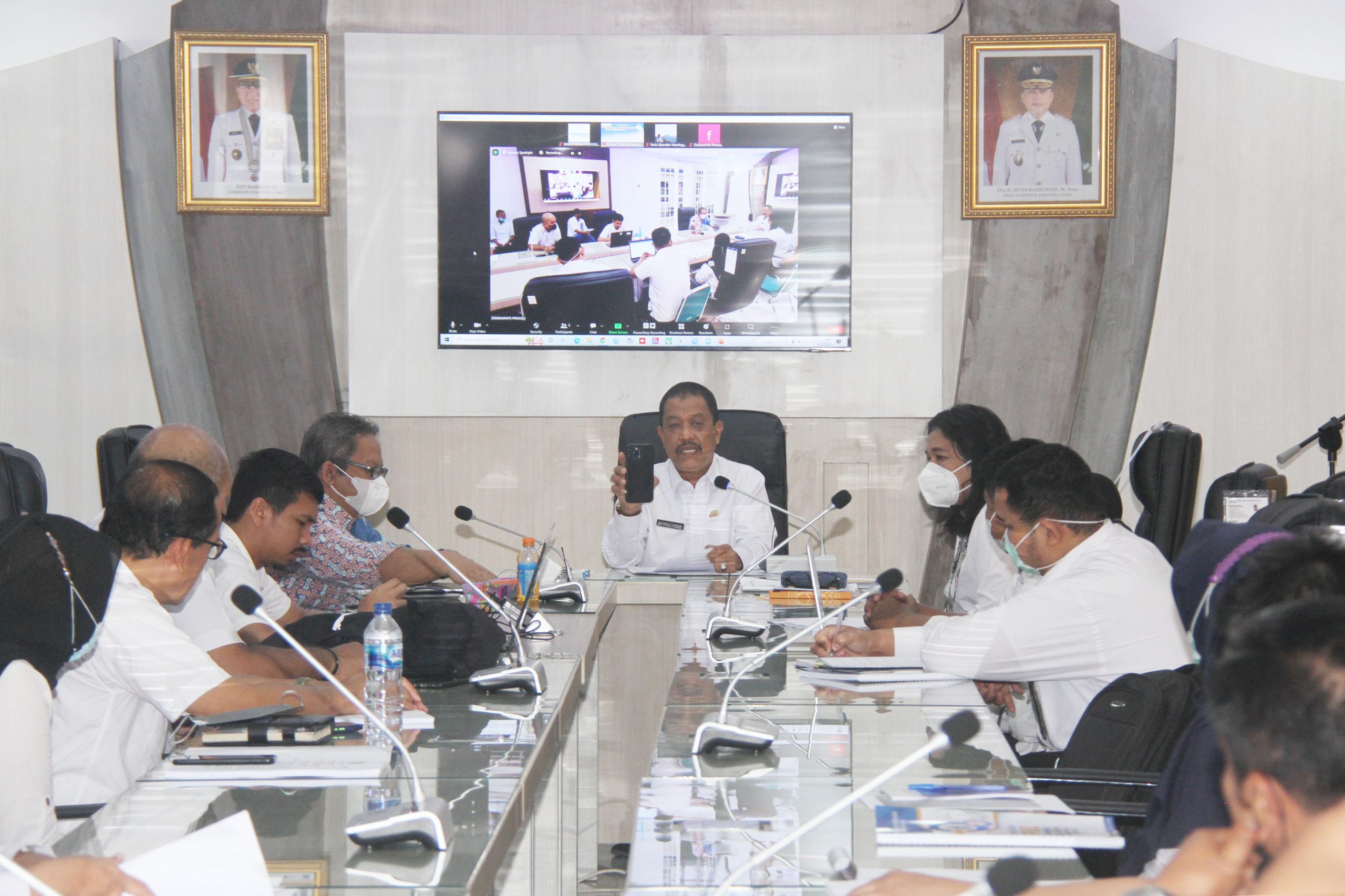 Dinas Kominfo Sumut Sosialisasikan  Pergub 12/2022 tentang SPBE