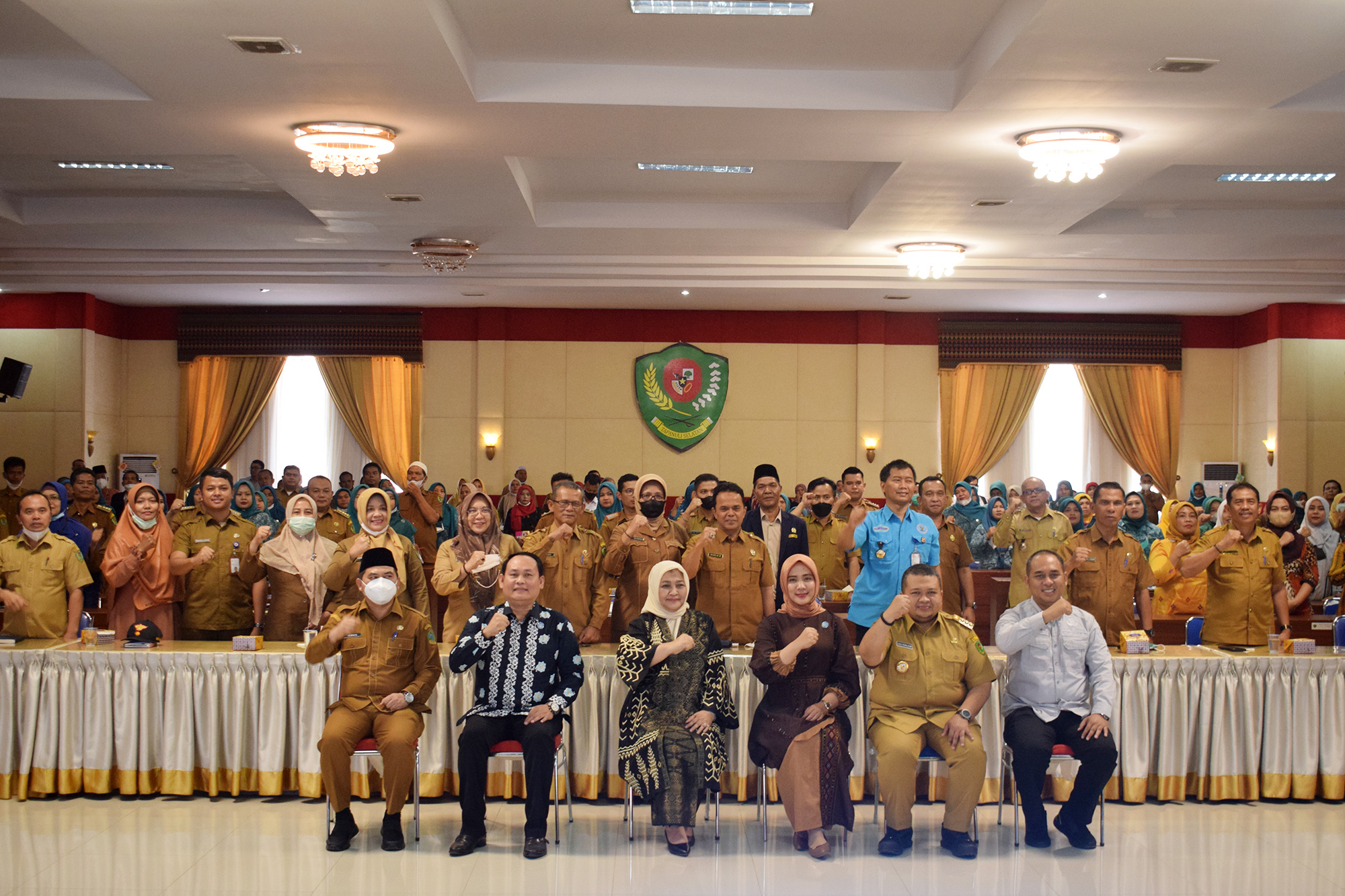 Supervisi ke Tapsel  Nawal Harapkan Desa Terus Dukung Gerakan PKK