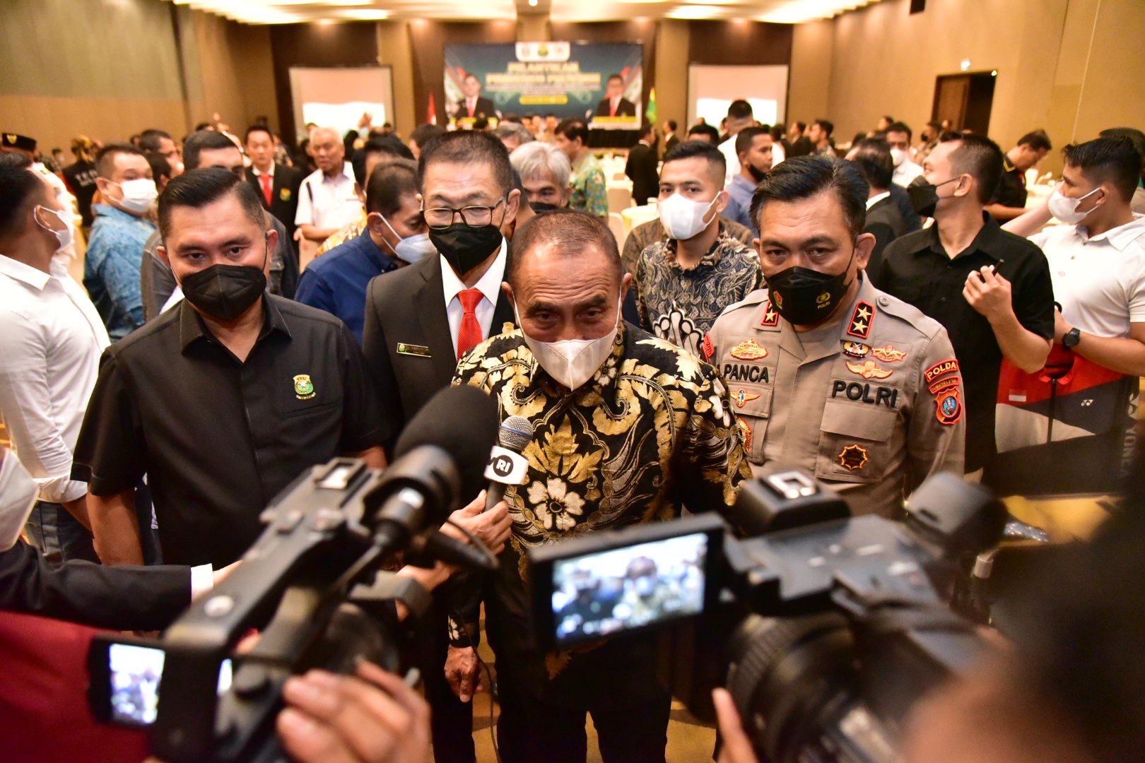 Gubernur Edy Rahmayadi Optimis Segera Ada  Pebulutangkis Berprestasi Asal Sumut