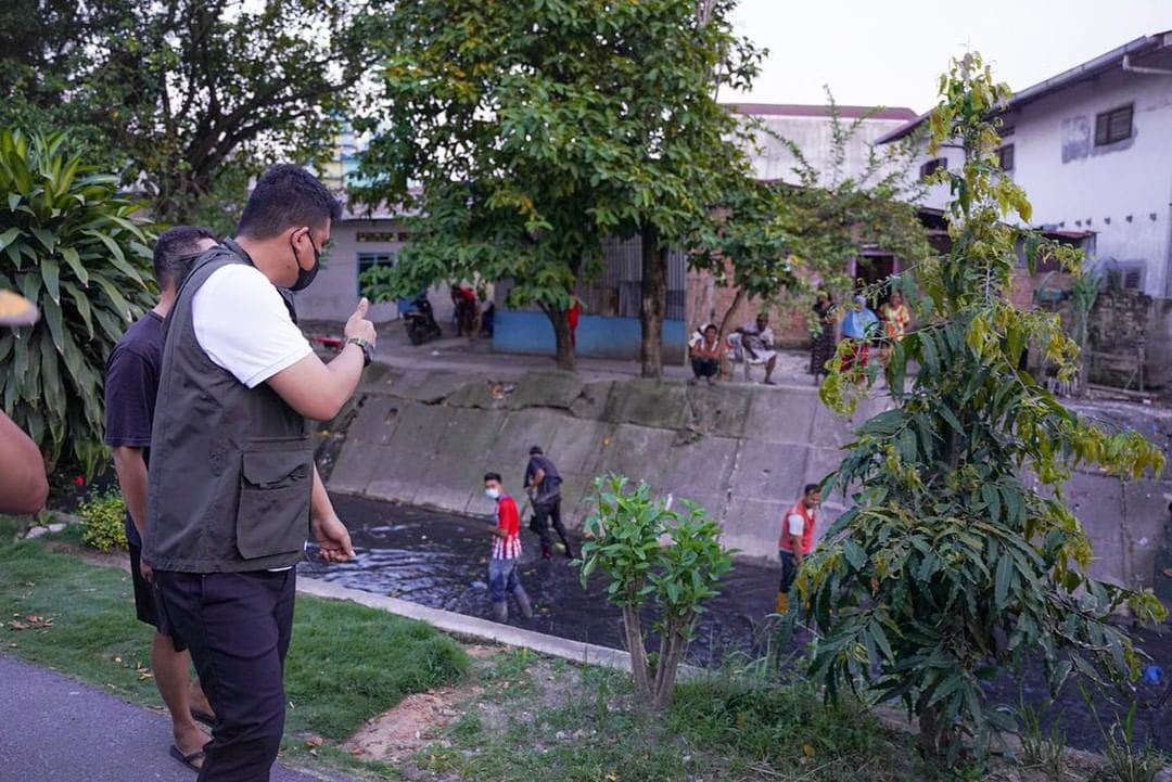 Wujudkan Medan Bersih, Kecamatan Medan Deli Gotong Royong Seminggu Tiga Kali