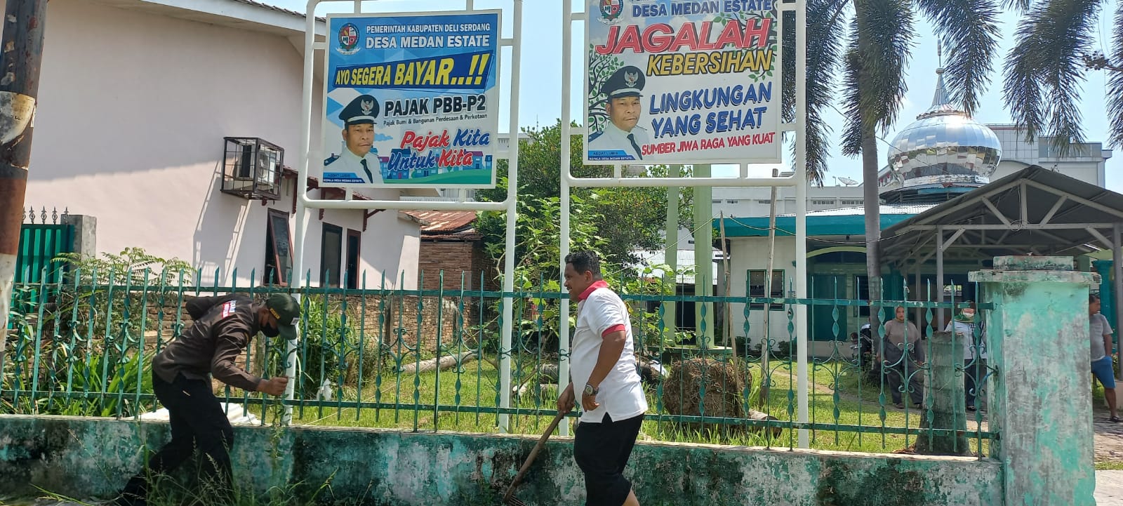 Ciptakan Pasar Bersih dan Nyaman, Pegawai PUD Pasar Mulai Gotroy Secara Berkala