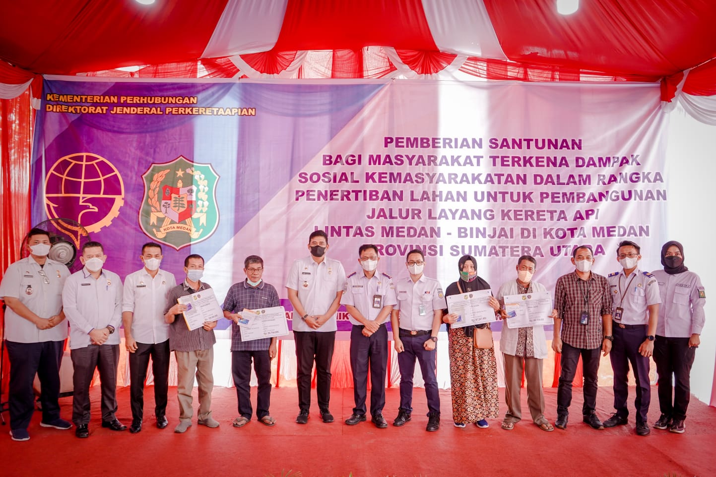 Bobby Nasution Apresiasi PT KAI & Kemenhub Atas Pembangunan Jalur Layang KA Medan-Binjai