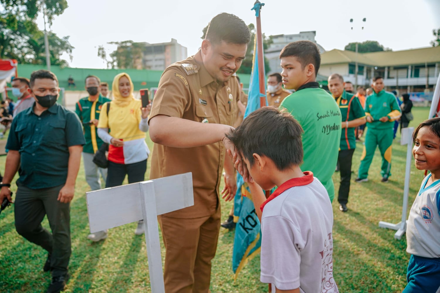 Liga Santri Perebutkan Piala KASAD Tahun 2022 Dibuka, Bobby Nasution: Semoga Lahirkan Bibit Sepakbola Handal