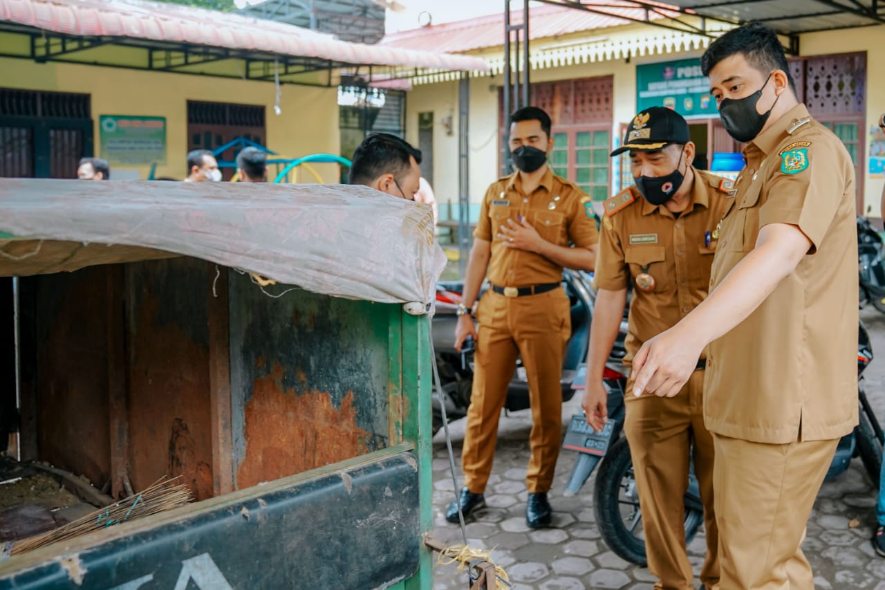 Jalankan Instruksi Bobby Nasution, Becak Sampah Langsung Terlihat Hilir Mudik Setiap Hari