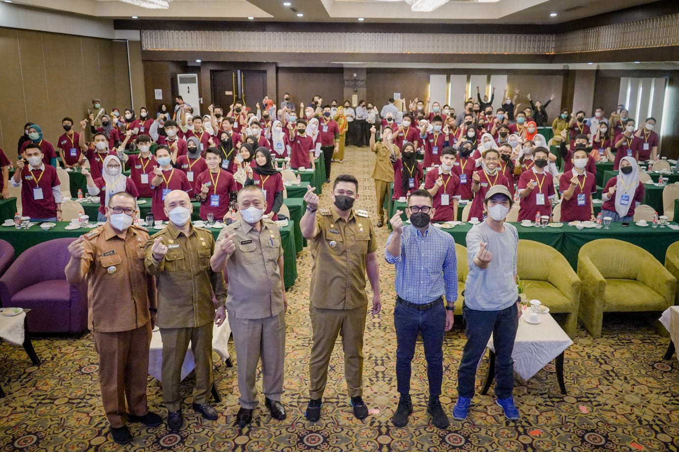 Buka Content Creator Fest, Bobby Nasution : Kuatkan Sensifitas, Jadi SDM Unggul, Kompetitif, Berdaya Saing & Membanggakan