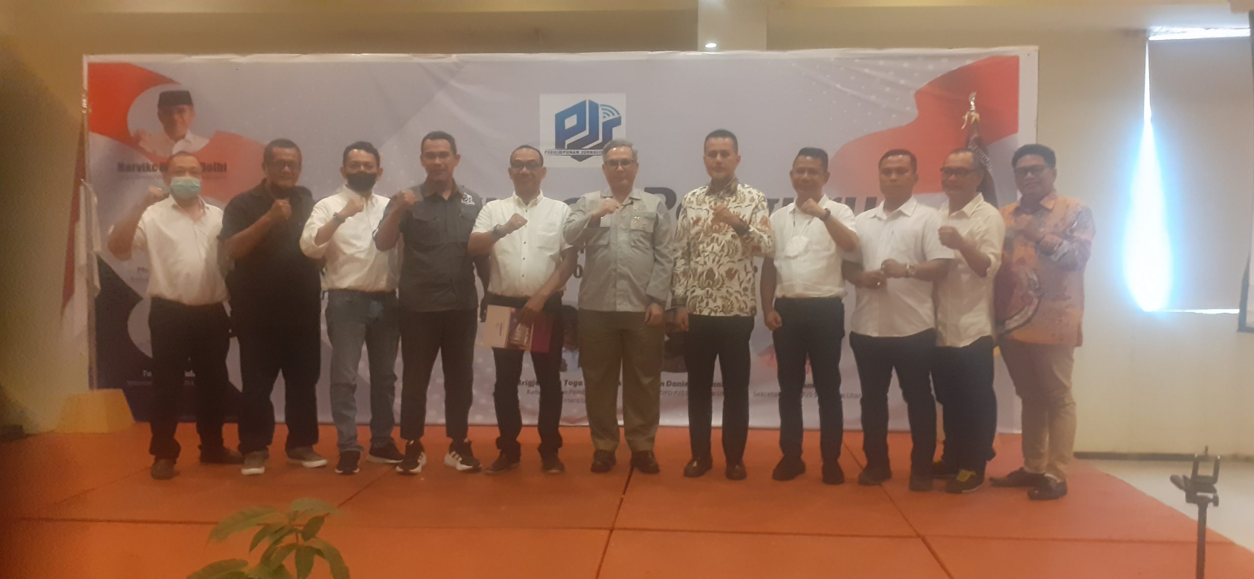 Wagubsu H. Musa Rajekshah Hadiri Pengukuhan Pengurus DPD PJS Sumut Priode 2022 - 2027