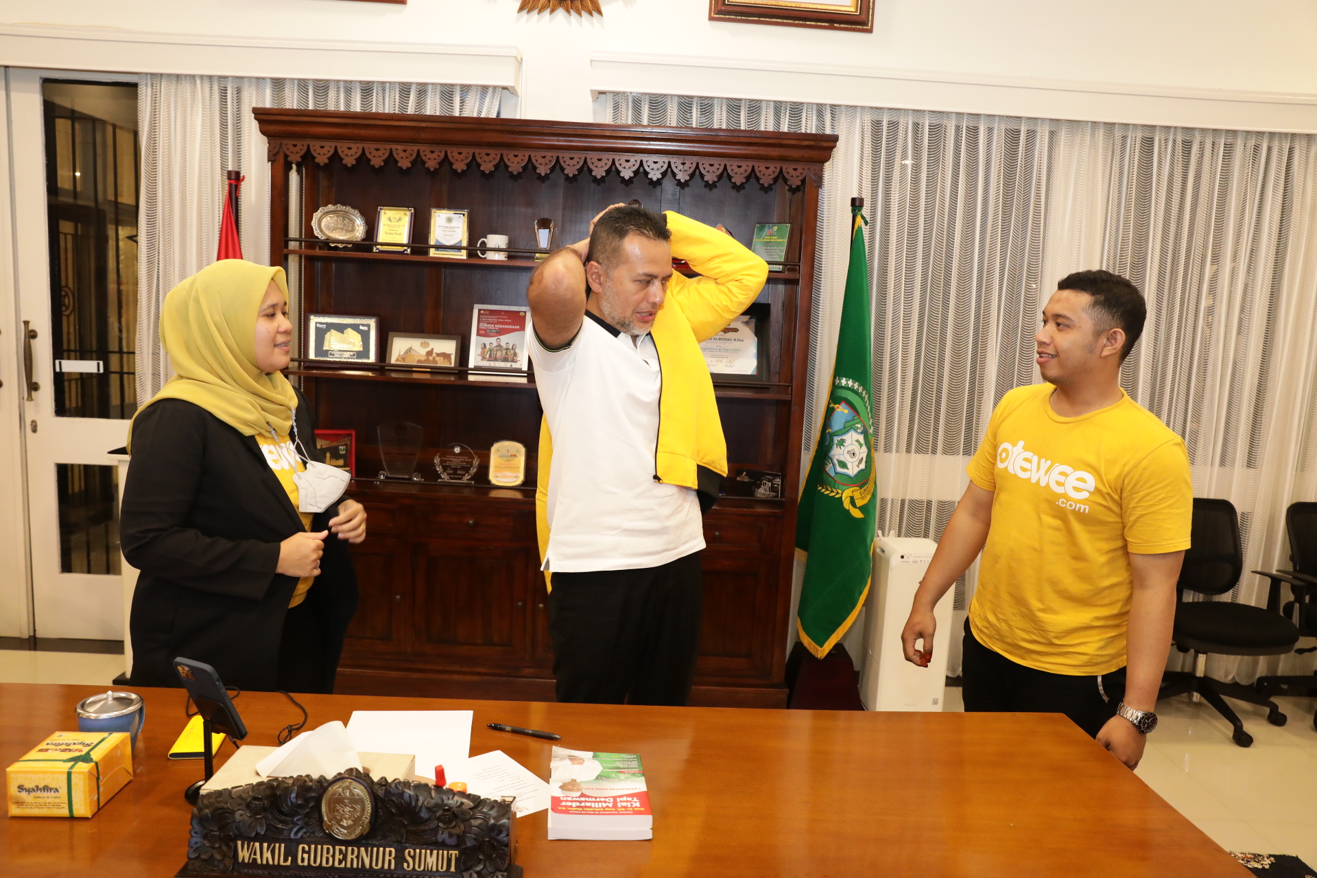 Otewee Hadir di Batubara, Ini Kata Wagubsu Musa RajekshahÂ 