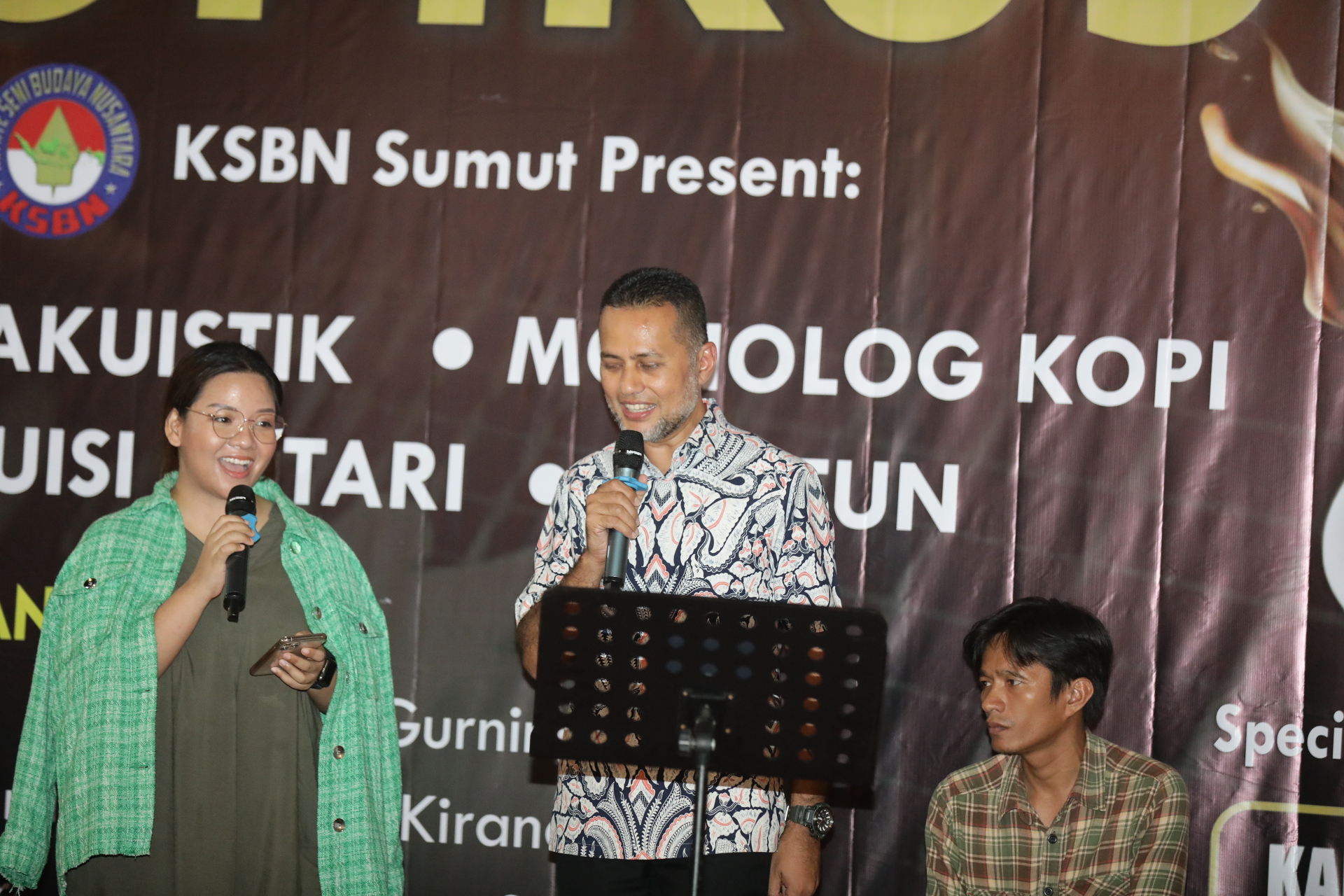 Gelar Kopikustik,  KSBN Warnai Dunia Seni Budaya Kota Medan
