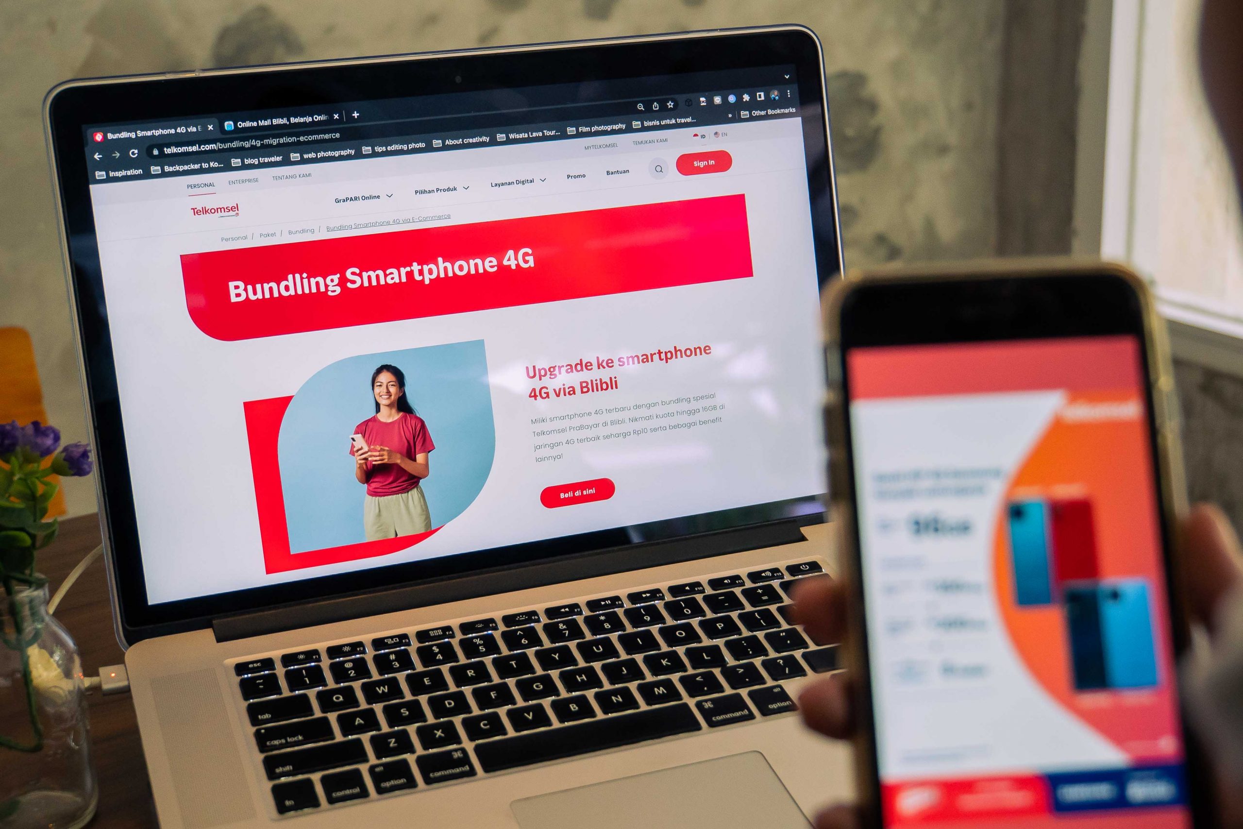 Kolaborasi Telkomsel, Samsung dan Blibli Hadirkan Program Bundling Smartphone  4G Terjangkau