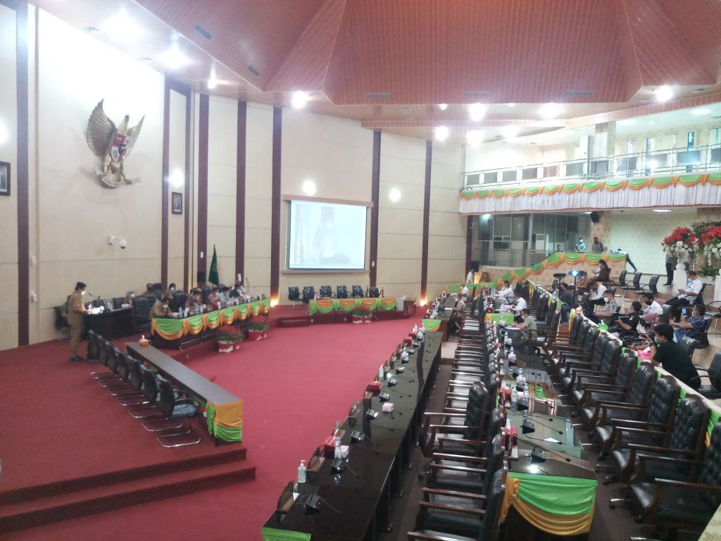 DPRD Medan Gelar Rapat Paripurna Penyampaian Nota Jawaban Walikota Ranperda RPJMD