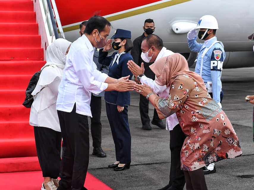 Sambut Kedatangan Presiden Jokowi di Medan,  Edy Rahmayadi Harapkan Jadi Semangat Baru Terus Perangi Stunting