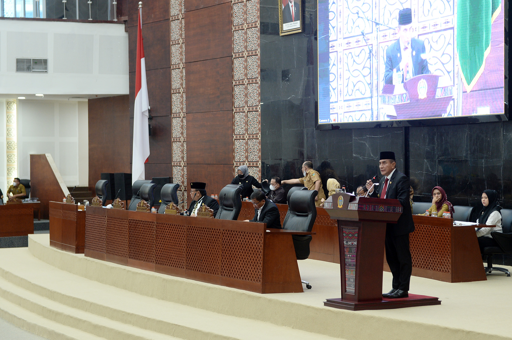 Hadiri Rapat Paripurna DPRD Sumut,  Gubernur Sampaikan Proyek Infrastruktur  Rp2,7 Triliun Sebagai Pendorong