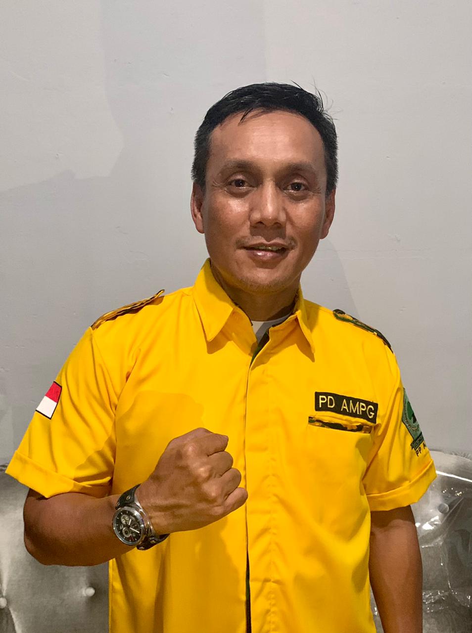 Ketua AMPG Sumut Kecam Keras Pernyataan Haris Pratama terhadap Ketum Golkar Erlangga Hartato.
