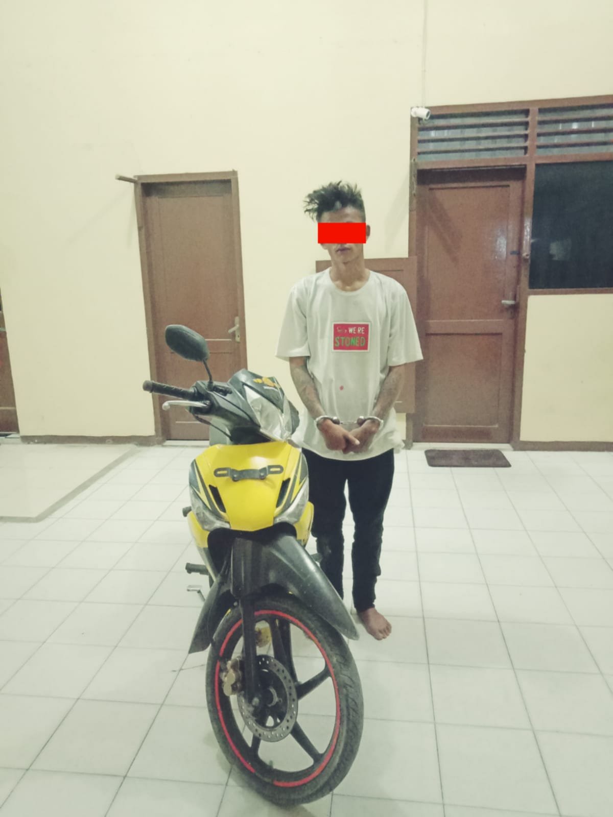 Polsek Prapat Janji Polres Asahan Amankan Pelaku Pencurian Sepeda Motor