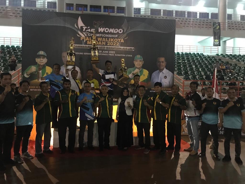 Taekwondo Championship, Eagle Riau Boyong Piala Walikota Medan