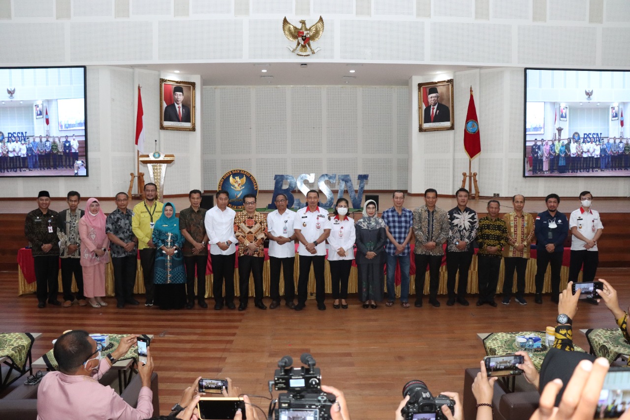 Pemkab Asahan Tandatangani Perjanjian Kerjasama dengan Badan Siber dan Sandi Negara