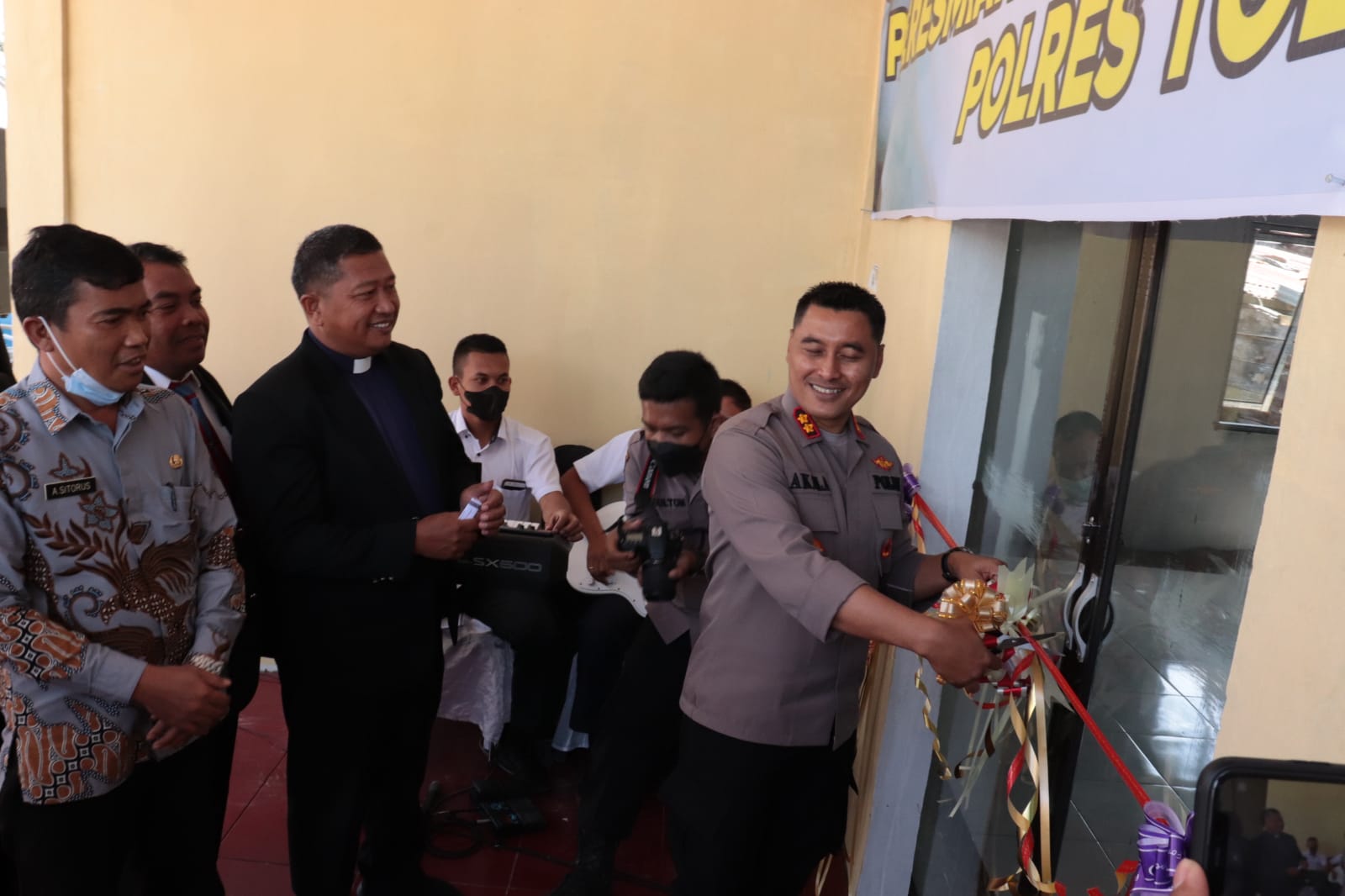 Pemkab Toba Apresiasi Peresmian Gereja Oikumene Polres Toba