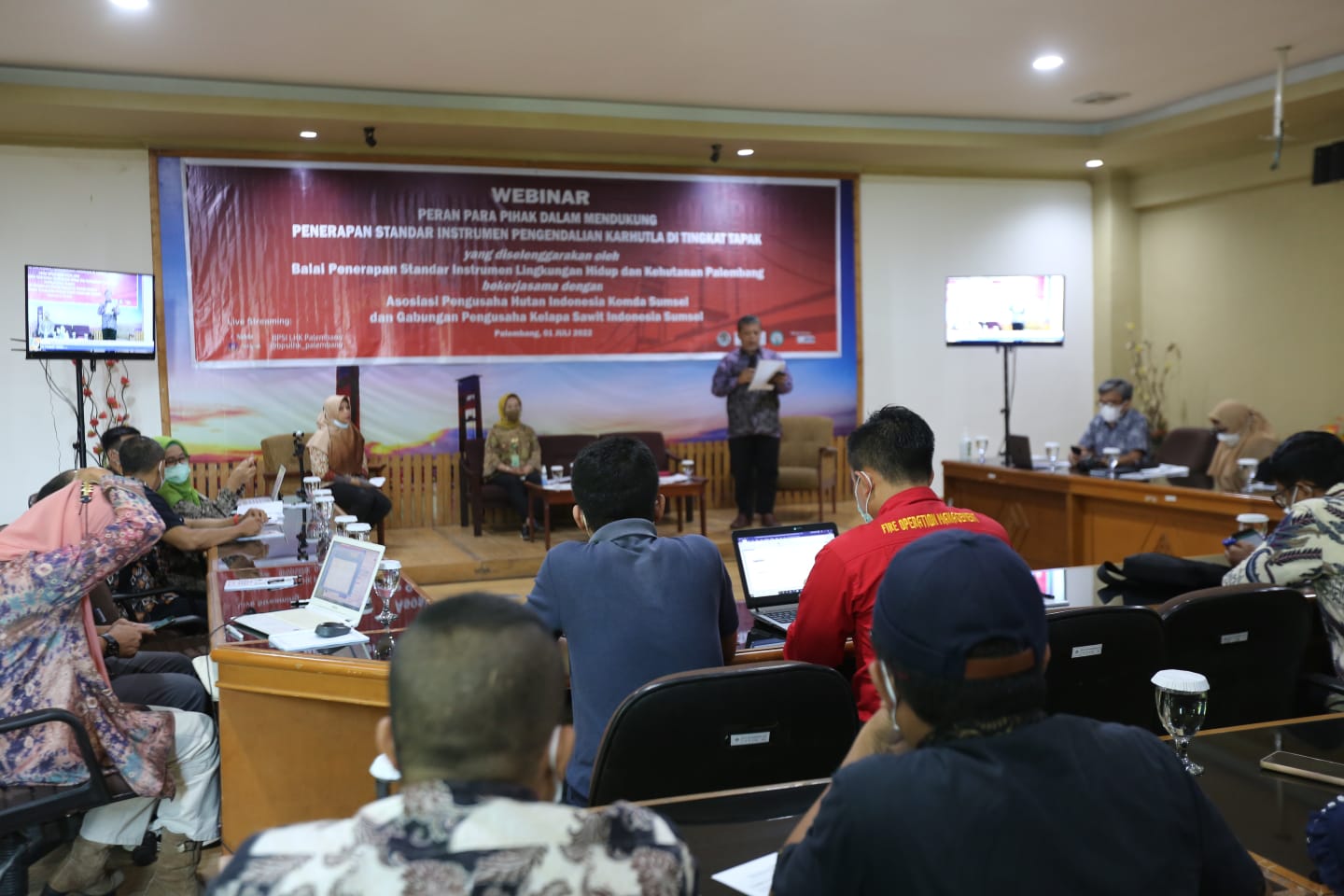 BPSILHK, APHI, GAPKI dan JMSI Sumsel Gelar Diskusi Indonesia Siap Luncurkan Standarisasi Penanganan Karhutla