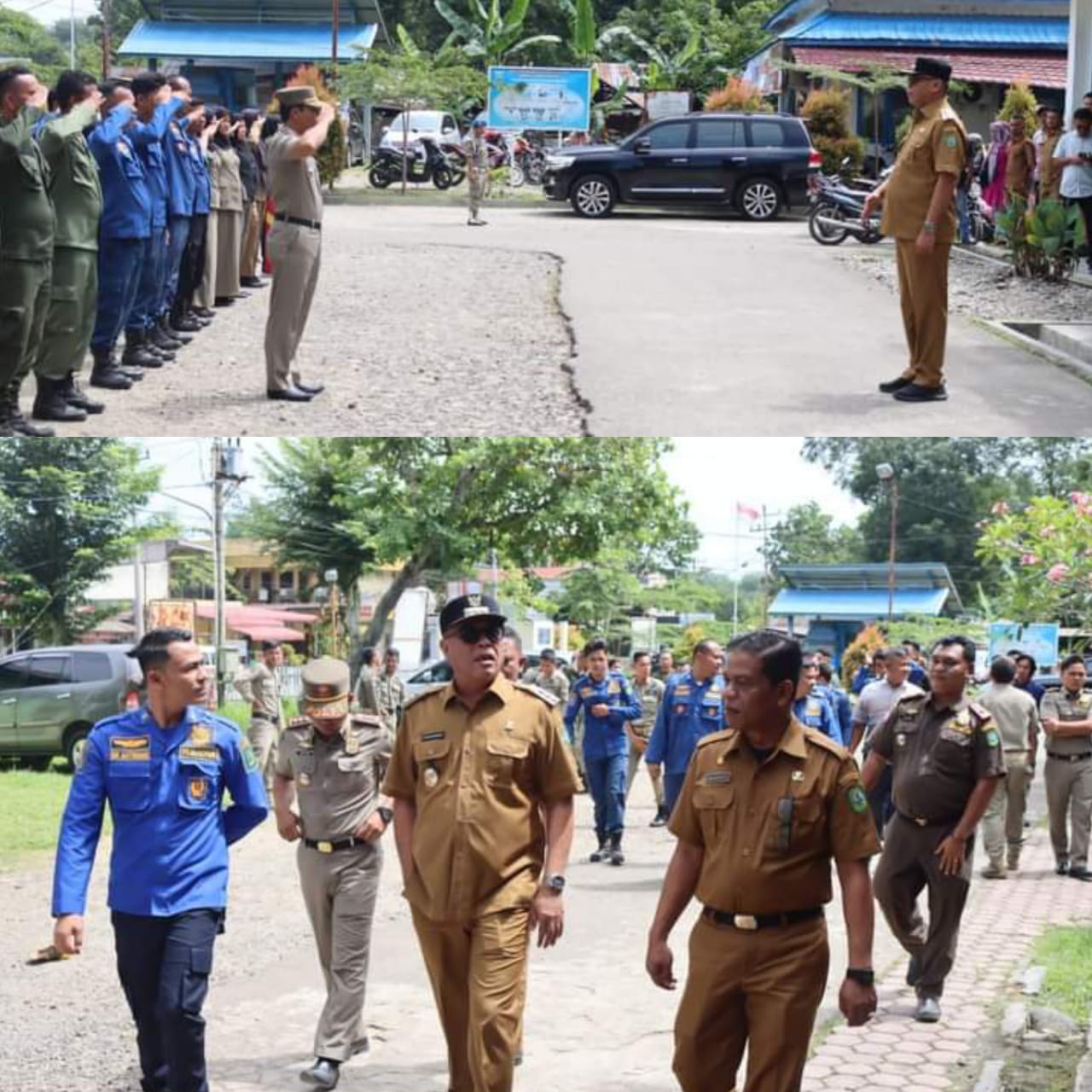 Bupati Madina Pimpin Apel Pagi Khusus Satuan Polisi Pamong Praja